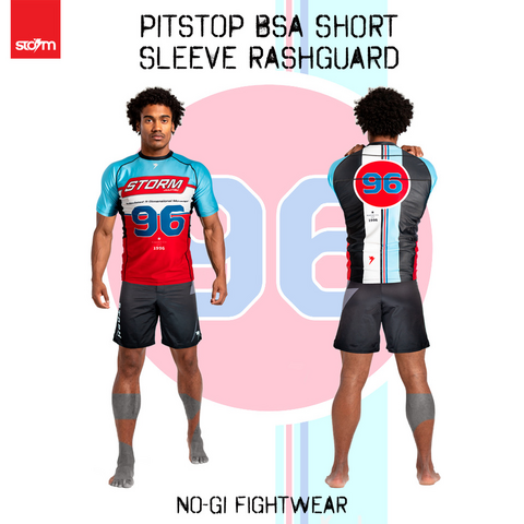 STORM PIT STOP BSA SHORT SLEEVE RASH GUARD